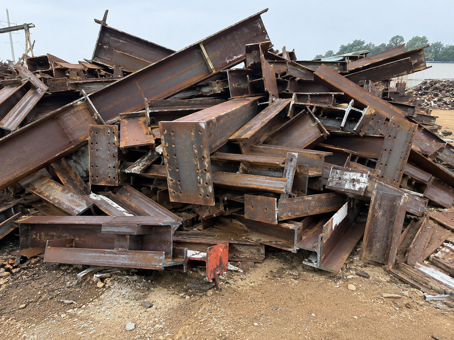 Iron Beam Construction Scrap